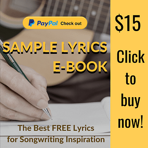 Free lyrics to help songwriters